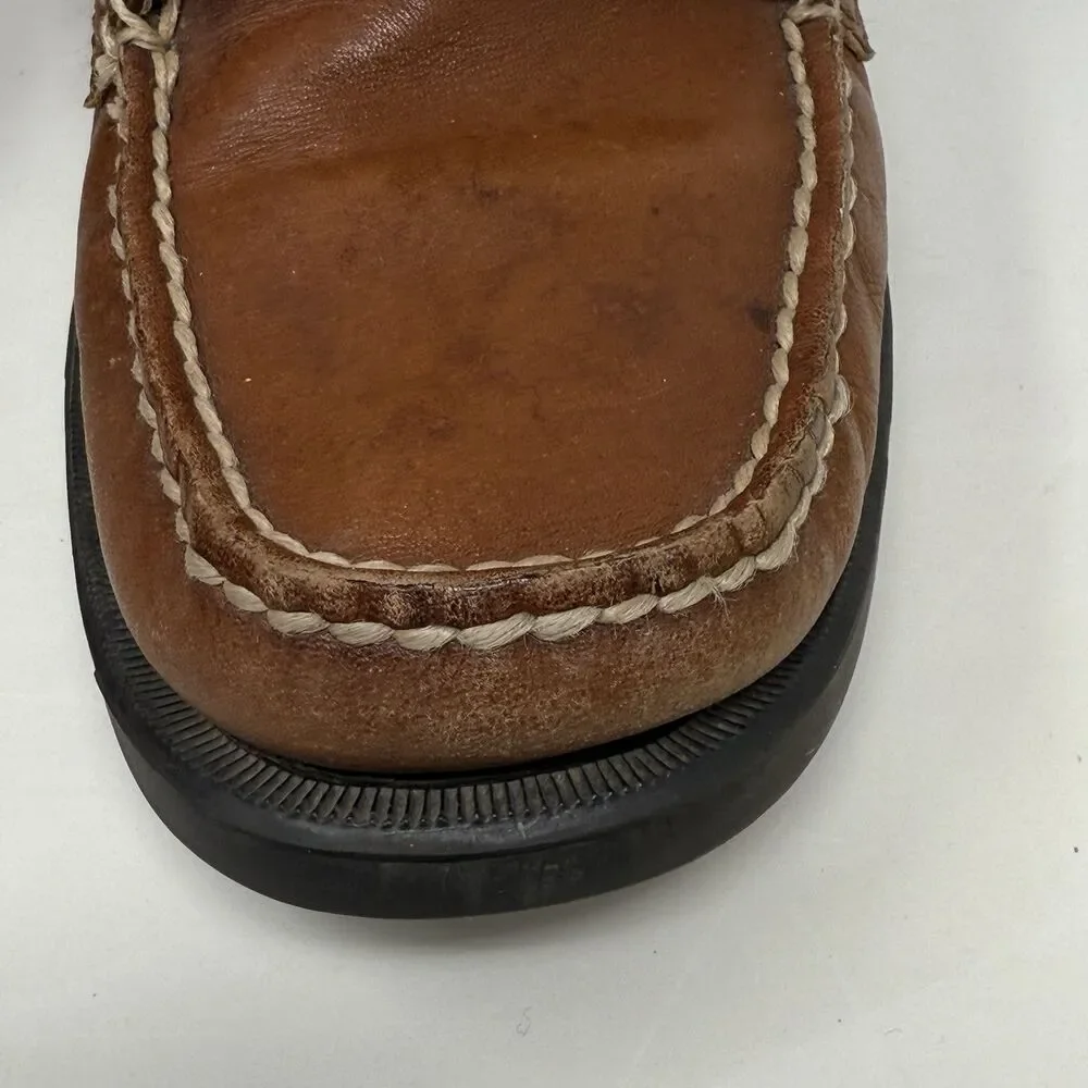Eastland Seneca Chukka Boots Mens 9 D Brown Leather Casual Preppy Ankle
